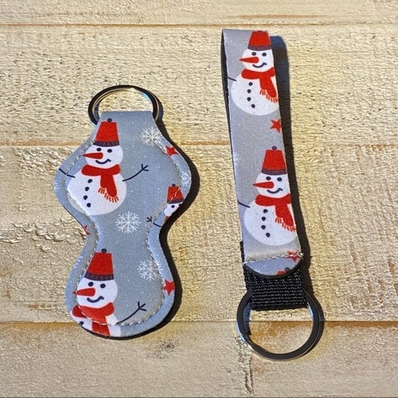 5 for $25 Stocking Stuffers Wrist Strap Lip Balm Holder Keychain Lipstick Holder - Picture 5 of 5
